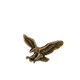 Quamer Old Phoenix Gold Store Personalisierte kleine fliegende Eagle Brosche Männer und Frauen Anzug Brosche Hemdkragen Schnalle Klasse Eagle atemberaubende Pferd Qinggu Flygu Flygle Eagle