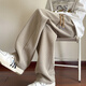 JUFENG [Venta en caliente en nuestra tienda] Pantalones de gofres Pantalones de pellizco de primavera y otoño de la primavera y otoño Pantalones de pellizco heterosexuales Hombres [Actualización del nuevo producto-Estilo directo] K1048 Beige 3xl [170-190Jin [Jin iguala 0.5 kg] usable