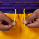Nike (NIKE) official boys Los Angeles Lakers ICON NBA big kids quick-drying shorts FZ1187 728 Amarillo yellow/Los Angeles Lakers 150 M