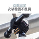 gipsy儿童平衡车把立保护套硅胶安全气囊自行车把立通用防撞护胸 GS-902B橙色底