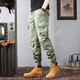 Berühmte Sommer-Tarnung Overalls für Männer losen Krawatten Casual Hosen für Männer Stretch Sport Multi-Tocket Harem Hosen Kamel 28 [90-110jin [Jin gleich 0,5 kg]]]