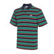
Nike (NIKE) short-sleeved POLO shirt men's 2025 summer new striped sportswear casual lapel T-shirt business half-sleeved top FN3897-410 blue and green stripes 2XL