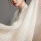 
ERDOS Spring and summer worsted casual simple style cashmere gradient lightweight flowing ladies shawl scarf Oat milk color 200cmX90cm