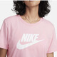 Nike Nike Women's's Vêtements NOUVEAU TRAPALITÉ DE RUMANCE T-shirt à manches courtes 938439-010 D DX7907-691 S