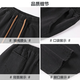 
Huili jeans summer men's thin pants breathable retro wide-leg pants loose cool casual pants men's black gray 2XL