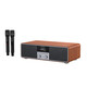 Shanshui T76S family ktv audio set TV karaoke amplifier audio all-in-one T76 desktop k song audio home TV Hifi wireless Bluetooth speaker subwoofer Shanshui T76S [2025 latest version]