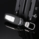 Lelei high -end car keychain leather men and women, creative, simple pendant, suitable for various models gray