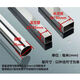 Dyqt Customized Square Rohr Inner Plug Cap Clost Säulenstecker Stecker und Fensterrohr Seal 80*12044*100114 Runde Abdeckung 200*200 Quadratstecker Schwarz (0,5-2 mm nützlich)