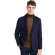 Antonio [Cashmere + Wool] Light luxury business wool suit jacket for men Blue M (170/88A)