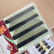Double gun (Suncha) household alloy chopsticks with anti-slip, high temperature and no mold, family decoration hotel boutique chopsticks KZ4882 10 pairs Good Luck Lianlian alloy chopsticks*2 boxes Supermarket style