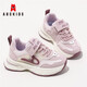 
ABC KIDS children's shoes children's sports shoes Velcro men's and girls' shoes non-slip casual shoes 3738PY pink 33