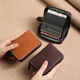 Gbonika-Bag Herren Bank Card Laging Zertifikat Taschenlizenz Leder mit Multi-Card-Kartenkarte mit Multi-Card-Karten-Karten-Kartenabdeckung von Festkarten-Braun [11 Kartensteckplätze können im Führerschein gelegt werden]
