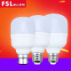 Foshan Lighting LED Bulb E27 Screw Cylindrical Lighting Energy-Saving Household Super Bright Downlight Table Lamp Corn Lamp Bright Series High-Bright E27 Screw (1 Pack) Warm Yellow + Others