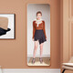 Xingkai Dressing mirror Full-body mirror Home bedroom fitting mirror Internet celebrity wall-mounted floor mirror JY89 gold 146*36