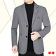 Xianhuai small suit men's top suit spring and autumn new middle-aged men's jacket casual daddy suit red stripes 3XL 190 (165-180Jin [Jin equals 0.5 kg])