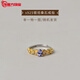 Guanpu Pavilion Fat Donglai quality tanzanite ring women's silver light luxury niche design ring bare stone rough stone inlaid index finger ring style 2 s925 silver tanzanite ring