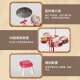 Xinshite (XST) Juguetes para niños Jazz Drum Beginner Musical Instrument Drum 3 años 6 Girls de batería 1 Junio ​​Regalo del día del niño