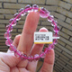 Pulsera de turmalina Red Yulong Yuanminmine Cuerpo de vidrio limpio súper transparente 18 Flower Pixiu Retro Palace Style 9712 (regla de cuentas 0 gramos 9717 (tamaño de cuentas 8.5 mm)