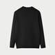 Heilan House plus velvet light business fashion series long-sleeved sweater men's round neck sweater men winter HNZAW4W040A