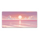 Ruqinlian oil painting landscape mouse pad super large literary male and female workstation office computer desk pad beautiful keyboard pad 13919 Tinghai Long 600mmX width 300mmX thickness 2mm