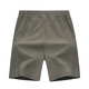 Dance with the wolf [quick dry four-sided elastic] Commuting casual elastic and versatile breathable men's shorts 701 khaki 54/XL