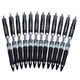 HERO Hero 672 neutral pen 12 pack large capacity business office neutral pen exam water pen 0.5mm black [12 pieces/box]