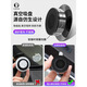 Tigalu car rearview mirror small round mirror blind spot reversing ultra-clear auxiliary suction cup mirror 360 degree reversing mirror small round mirror glass suction cup type does not damage the mirror - black