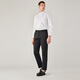 ROMON business casual straight trousers men's anti-wrinkle-free stretch formal men's trousers XK826 black 31