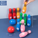 Sangetian (Sangty) Juguetes de boliche de madera sólida para niños Gran bola interior Sports Baby Baby Intelligence 2-3-4 años 2061 Bowling de madera sólida (gran tamaño/digital)