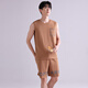 
Modal pajamas men's summer thin cotton sleeveless vest shorts suit summer men's youth can wear home clothes outside 4865 L
