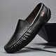 Yrc. Yiguan Erkang Fang Site officiel Fang Ship Store Flag Site officiel Fang Ship Store Flag Site officiel Doudou Shoes Men's Summer Gentine Leather Hollow Yierkang 9901 (style respirant) noir 20 40 [Taille de chaussure en cuir standard]