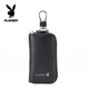 Playboy Playboy Playboy Männer Key Bag Herren Leder Mini-Tür Cartoon Universal Kapazität Multifunktionsschlüsselsammlung 0151 Schwarz