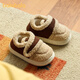 Balabala lambskin children's cotton shoes 2025 new winter boys' comfortable thickened plush slippers outdoor warm parent-child shoes