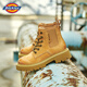 Dickies Martin boots men's boots autumn and winter new work boots men's big yellow boots Chelsea boots men and women couples outdoor short boots earthy 43