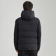 Sundance store same style 2023 winter new hooded and armband thickened warm and cold bread down jacket black 165/88B