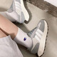 Adidas (adidas) Clover men's shoes and women's shoes sneakers spring RETROPY E5 breathable casual shoes running shoes GY9922 meters/gray/white 38.5