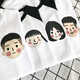 Ropa modal de padres e hijos en verano, familia de tres o cuatro padres, ropa de mujer, hermano y hermana, camiseta de algodón puro, niños pequeños, medianos y grandes de manga corta SQ686: Gray [One Piece] 120 Bebé de hombres