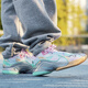 Nike (NIKE) LeBron 22 EP 'Crown Jewel' white non-slip, wear-resistant and comfortable and versatile low-top basketball shoes FZ1098-100 white green pink blue 40 (250mm)