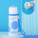 YouGuan Xinli Thermalbecher Männer und Frauen Pinjiajiapin Thermaltopf Logo Großkapazitätsgeschäft Tee tragbar 350 ml Neues 450 ml xinli 3527 (weiß) Schraubverschlüsse geradeaus gerade