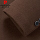 Pierre Cardin woolen coat men's winter warm woolen woolen coat mid-length removable down liner suit collar windbreaker