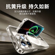 KOOLIFE Applicable Apple 16Pro mobile phone case protection case iPhone 16Pro protective case magnetic suction case ultra-thin Magsafe charging anti-fall lens protection simple transparent men and women