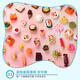 BailLuang mini gastronomie play sac aveugle box simulé modèle alimentaire 60 maison pour enfants ornements ornements d'anniversaire cadeaux
