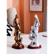 
Lan Yunxuan Family of Three Ornaments 10th Anniversary Wedding Anniversary Gift for Wife Valentine's Day Customized Decorations 15935 Silver + Provide Engraving + Boy (Family Three