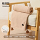 Merf Warming Blanket Heating Shawl USB Heated Throw Blanket Electric Heated Shawl Can be Connected to a Power Bank Electric Blanket Removable Washable Leg Cover Home Office Heating Blanket Leg Warmer Artifact Cedar Apricot + 10,000 mAh Power Bank + Gift Box + Gift Bag Birthday and Christmas Gift