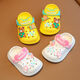 Sweet Chengzhi Kinderhöhlenschuhe Tasche Zehen Cartoon Mädchen Sommer Baby Innenweite Sohle 1-6 Jahre alt 2 Anti-Slip-Jungen Sandalen rosa 140 (innere Länge ca. 13,5 cm)