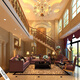 Clcey Anchor Live Broadcast Room Hintergrund Wandtuch 3D dreidimensional realistisches Wohnzimmer Treppe Internet Promi Anker Hintergrundtuch 7371 Breite 1,8 Meter hoch 2 Meter