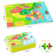 Junkai Children's Puzzle 8-12 ans Intelligence bébé Développement du cerveau Box Box garçon 8 ans Girl Early Education Building Blocs Bloy Toys 200 Tang Monk Riding Horse