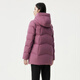 Tambor down jacket mother style mid-length comfortable warm thickened middle-aged and elderly women's jacket 510506Z Violet 170