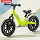 Balance pour enfants pour enfants Scooter pour enfants Balance pour enfants Balance sans pédale Scooter Scooter's Balance Balance Balance 14 pouces Top-ats White 丨 Aluminium ALLIAGE INTÉGRÉE Roue + sac cadeau
