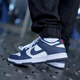 Nike (Nike) Dunk Low Männer mit niedrigem Top Leichter, bequem bequeme einfache einfache Nicht-Schlupf-Anti-Schale-Casual-Sport-Klassiker Ever-Match-Schuhe DD1391-400 Weiß und Blau 40 (250 mm)